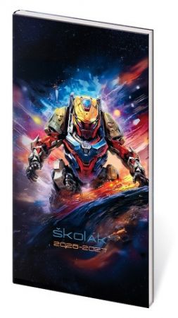 Diář Školák Unimonster 2026/27 - české kalendárium