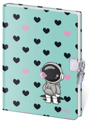 Památník 13 x 18 cm se zámkem - Cosmo