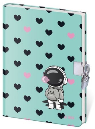 Památník 13 x 18 cm se zámkem - Cosmo