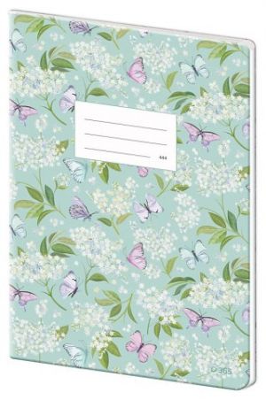 Sešit 444 papírové desky - Butterfly