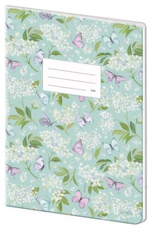 Sešit 444 papírové desky - Butterfly