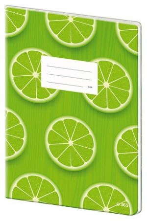 Sešit 464 papírové desky - Lime