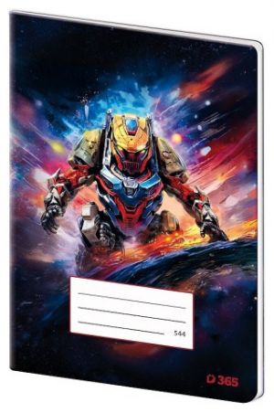 Sešit 544 papírové desky - Unimonster