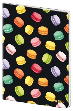 Sešit 544 plastové desky - Macarons