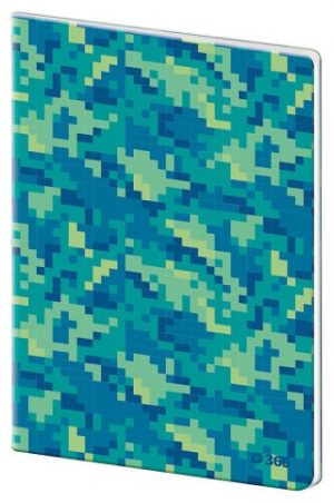 Sešit 544 plastové desky - Pixel Quest