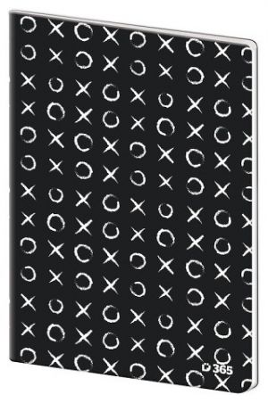 Sešit 544 plastové desky - Tic-tac-toe