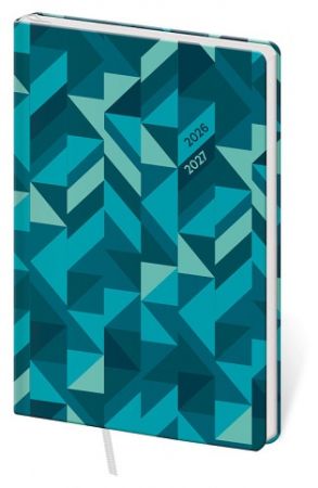 Školní diář STUDENT Geometric 2026/27 - české kalendárium