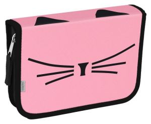 Školní penál jednopatrový Cat lady