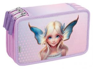 Školní penál třípatrový Pixie