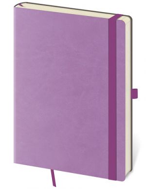 Linkovaný zápisník Flexies L Petrol Violet