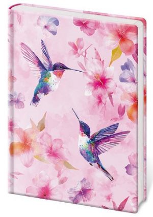Linkovaný zápisník Vario XL - Colibri