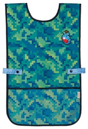 Zástěrka na výtvarnou výchovu pončo Pixel Quest