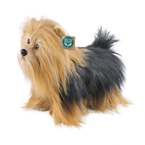 Plyšový jorkšírský teriér stojící 30 cm ECO-FRIENDLY
