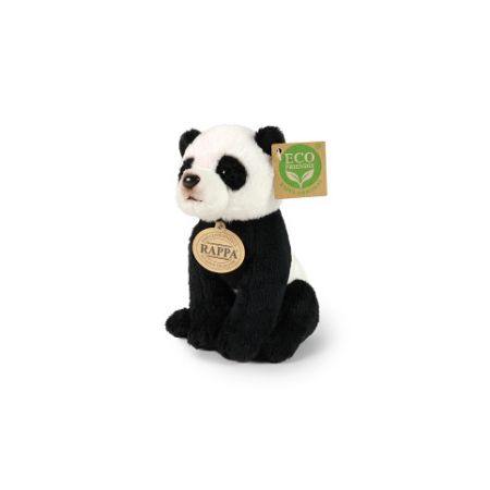 Plyšová panda sedící 15 cm ECO-FRIENDLY
