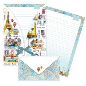 ARGUS Dopisní papíry a obálky Travel Time 10510431