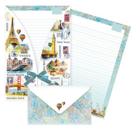 ARGUS Dopisní papíry a obálky Travel Time 10510431