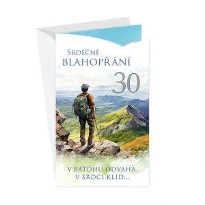 ARGUS Přání k 30.narozeninám 15-6589c30