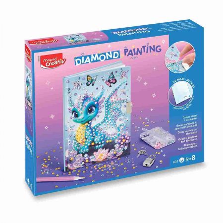 Sada Maped Creativ Diamond Painting - Tajný deníček