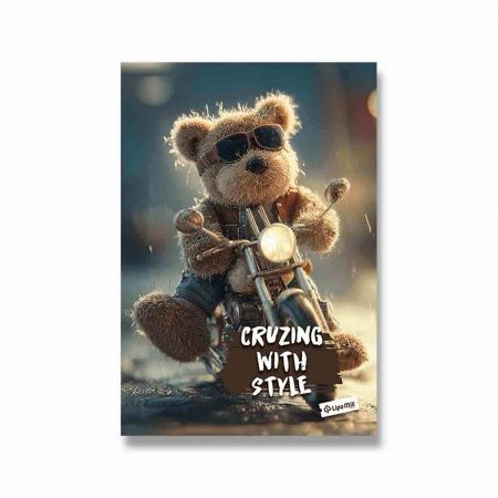 Školní sešit MAR-MAR Premium Teddy Bear 2026 - A4, linkovaný