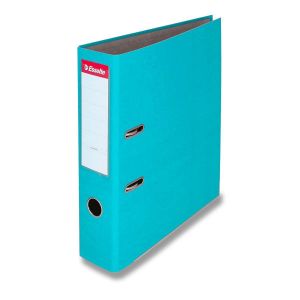 Pákový pořadač Esselte  Economy, A4, 75 mm - tyrkysový