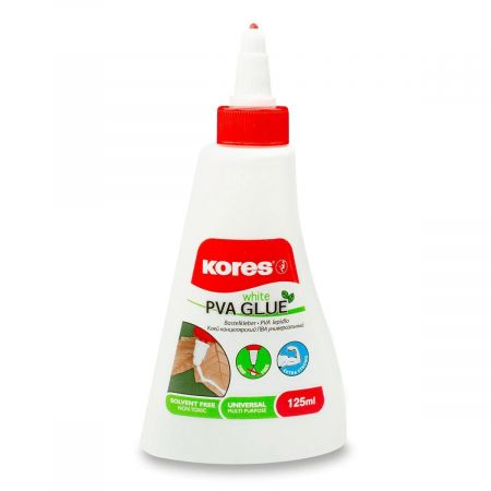 Tekuté lepidlo Kores White glue - 125 ml