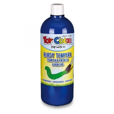Temperová barva Ready Tempera, 1000 ml - modrá