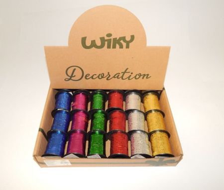 Stuha ozdobná s hvězdičkami W055027