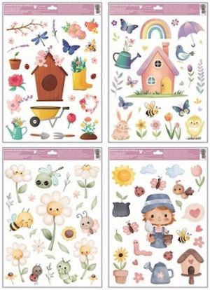 Okenní fólie - zahrada (6791)