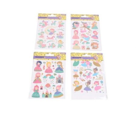 Tetovací obtisky - Dívčí motiv W055990