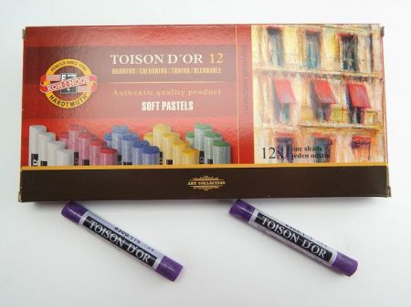 KOH-I-NOOR Křídy 8500/116 prašné TOISON D'OR