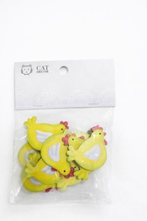 Nálepky slepičky 10ks