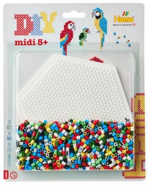 Korálkový set Papoušci MIDI