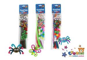 Tvořivá sada created 5 druhů v sáčku 8x38cm