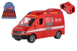 Auto hasiči plast 12cm na setrvačník