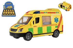 Auto ambulance plast 12cm na setrvačník