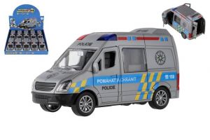 Auto policie plast 12cm na setrvačník