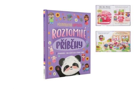 Knížka Roztomilé příběhy 19,5x23x1,5cm
