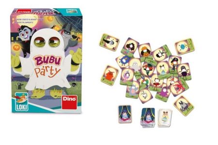 Bubu párty dětská společenská hra v krabičce 9x13x4cm