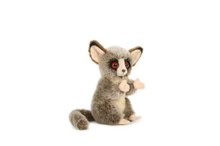 Opice/Opička Galago sedící plyš 11x18cm 0m+