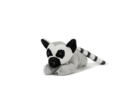 Lemur kata ležící plyš 7x18cm 0m+