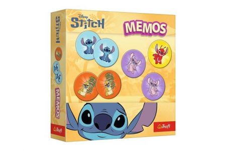 Pexeso papírové Lilo & Stitch společenská hra 36 kusů v krabici 20x20x5cm