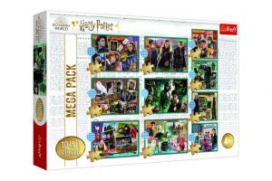 Puzzle 10v1 Ve světě Harryho Pottera v krabici 40x27x6cm