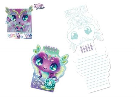 Nebulous Star Huňatý deník/deníček Lilya +malý deníček 21x26x5cm