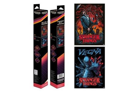 Sada mini plakátů 2ks Stranger Things 38x52cm v krabičce