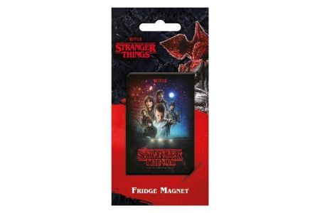 Magnetka Stranger Things 5x8cm na kartě