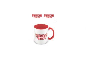 Hrnek keramický Stranger Things 10x8cm červený v krabičce