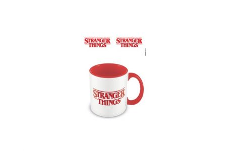 Hrnek keramický Stranger Things 10x8cm červený v krabičce