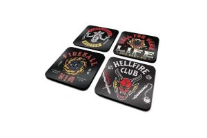 Sada podtácků Stranger Things 4 v krabičce 10,5x10,5cm