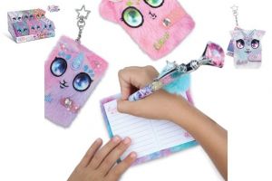 Nebulous Star Huňatý deník/deníček 8x11cm mix druhů