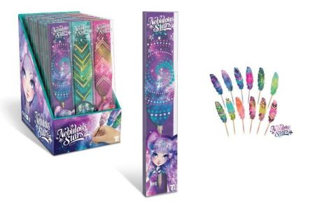 Nebulous Stars Pero s peříčkem 22cm 3 barvy v blistru